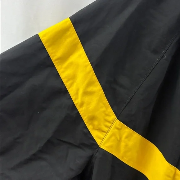 US Army APFU PT Jacket Black Yellow X-large Short Military Physical Fitness - Picture 6 of 9
